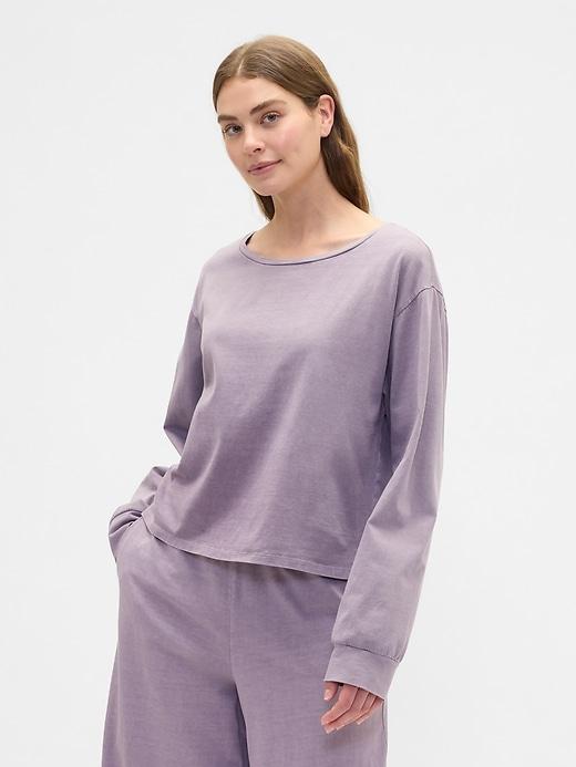 heavyweight boxy crewneck t-shirt