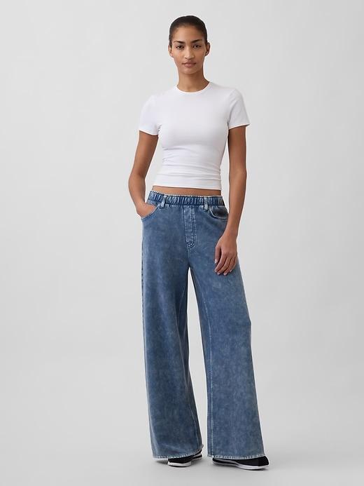 heavyweight easy baggy sweatpant jeans