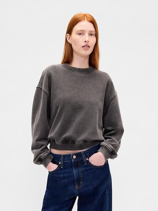 heavyweight french terry oversized sweatshirt
