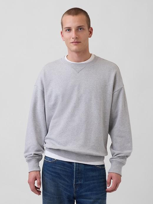 heavyweight french terry oversized sweatshirt
