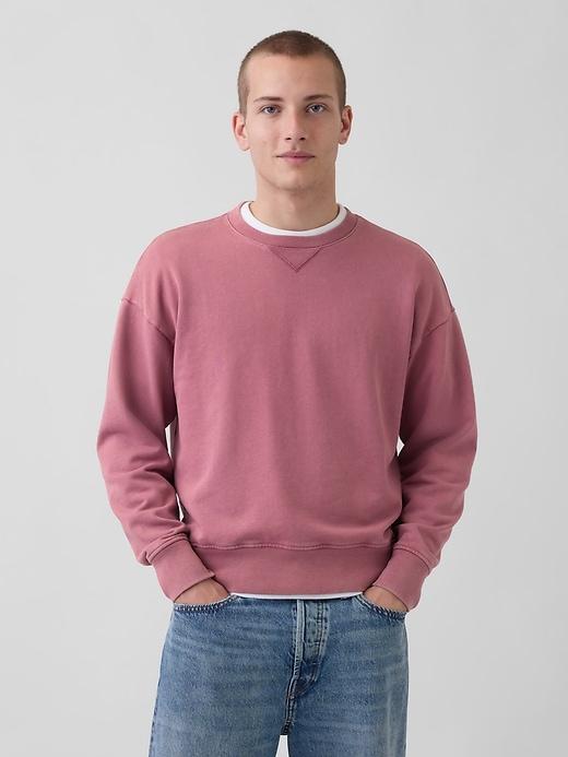 heavyweight french terry oversized sweatshirt