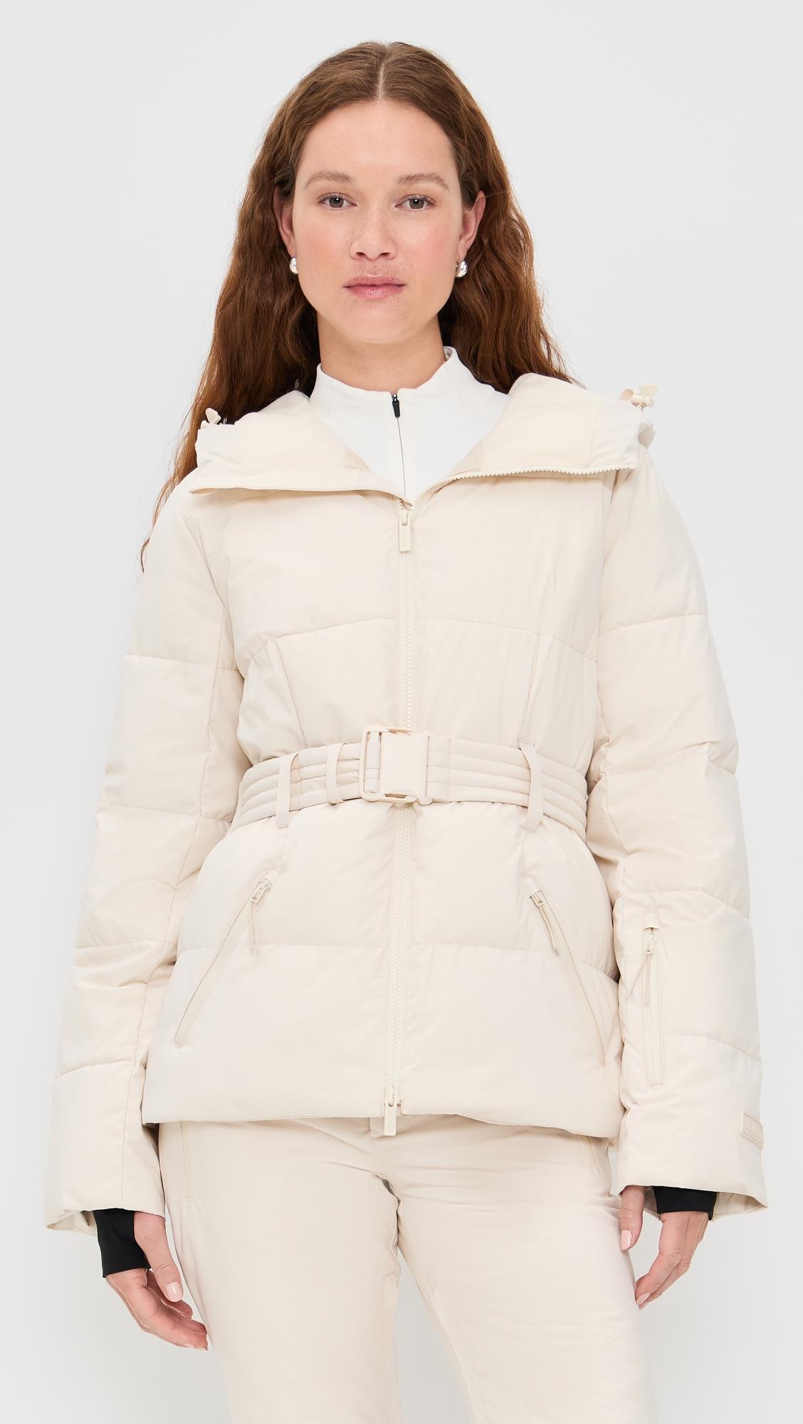 hedy belted puffer jacket