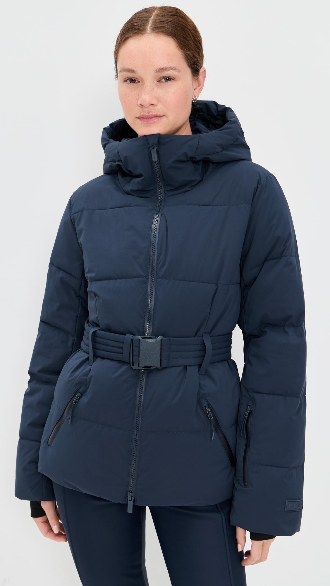 hedy belted puffer jacket
