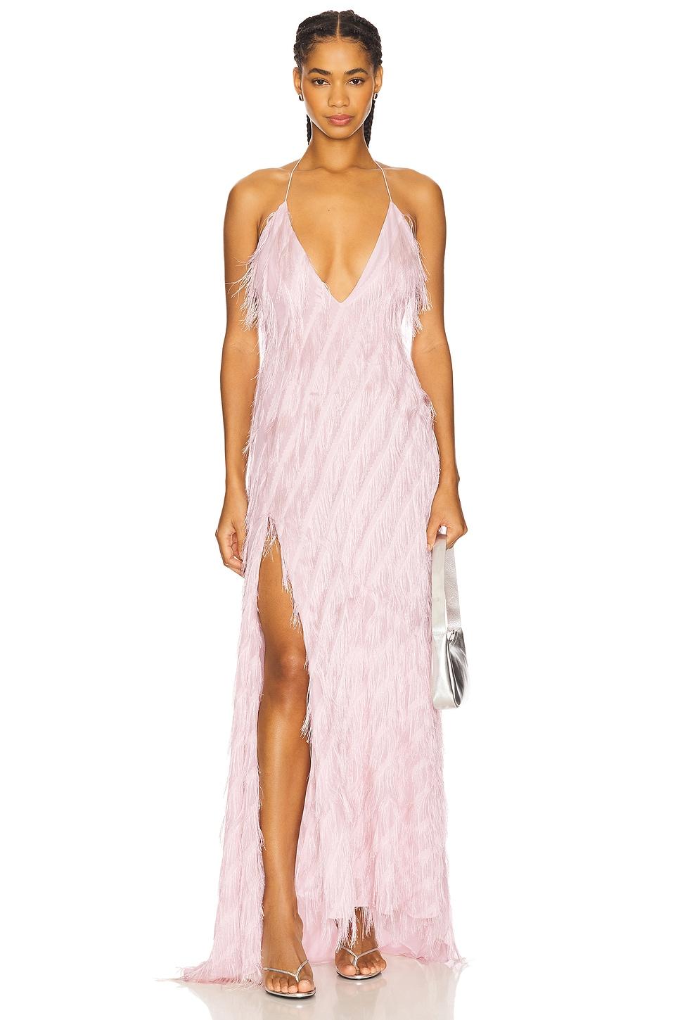 heidi fringe maxi dress