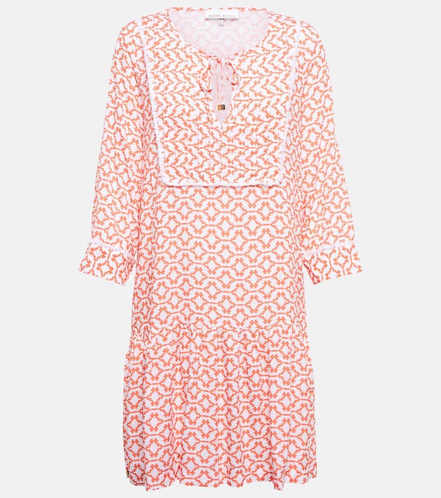 heidi klein arabian sunset printed minidress