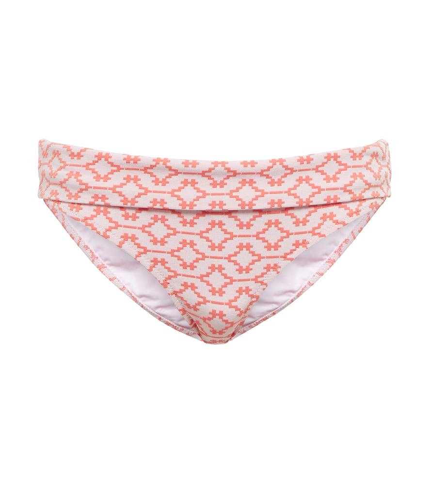 heidi klein capri printed bikini bottoms
