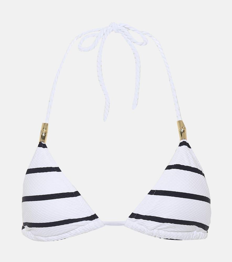 heidi klein core nautical bikini top