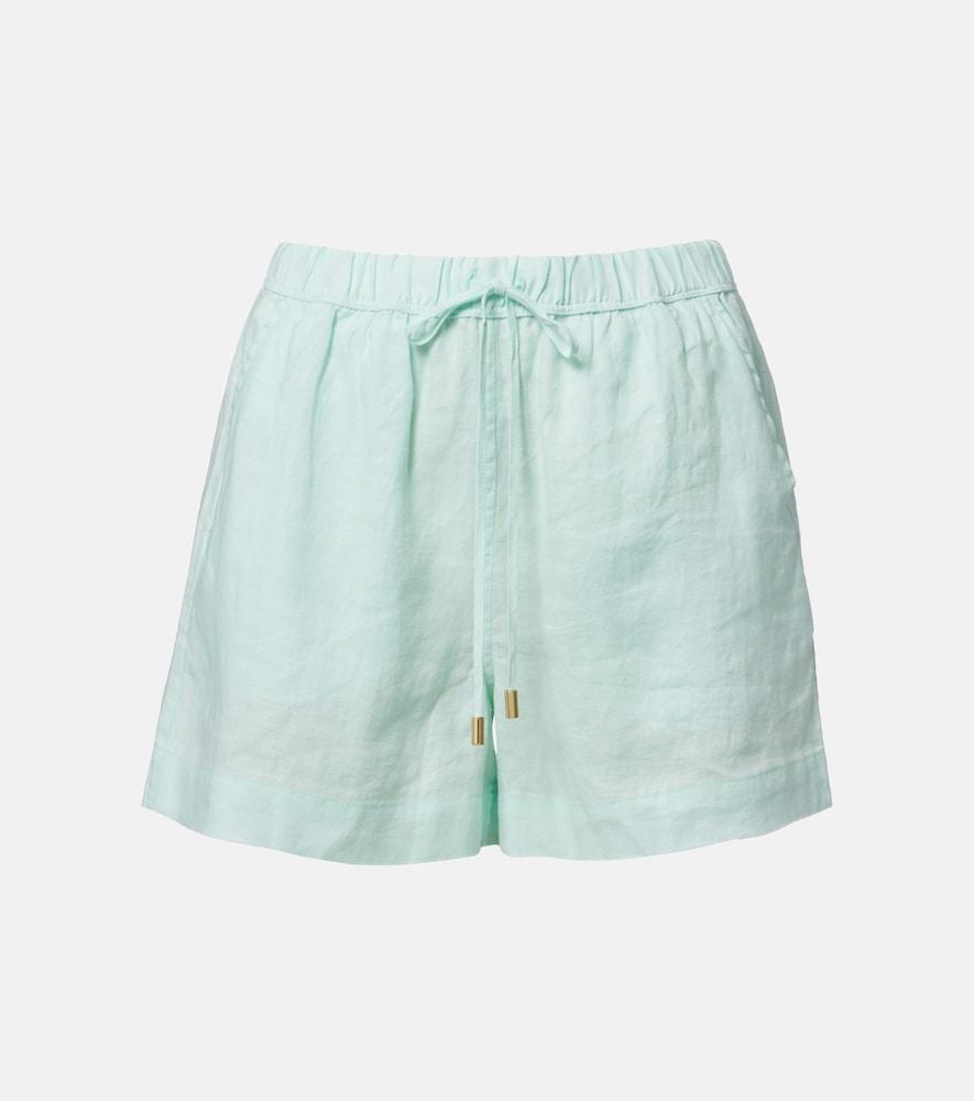 heidi klein corfu linen shorts