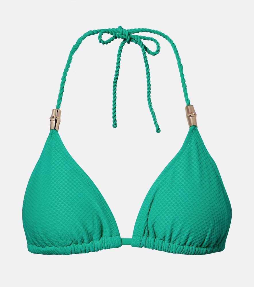 heidi klein embellished bikini top