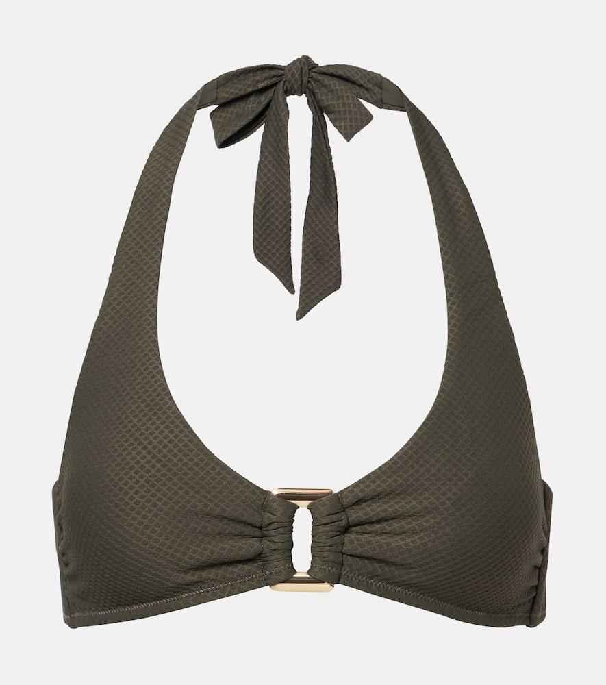heidi klein halterneck bikini top