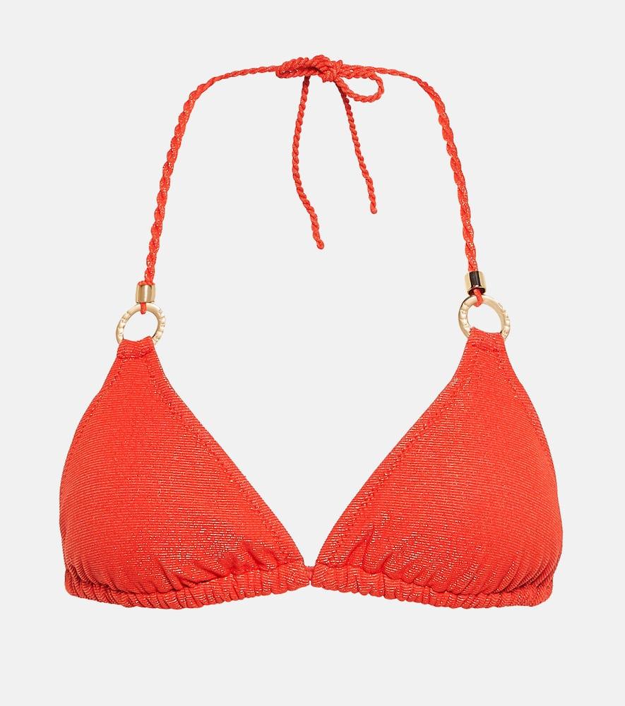 heidi klein morocco triangle bikini top