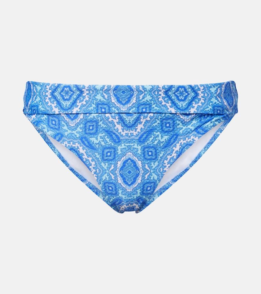 heidi klein mykonos printed bikini bottoms