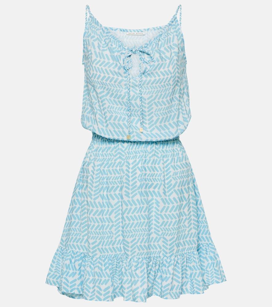 heidi klein zanzibar printed minidress