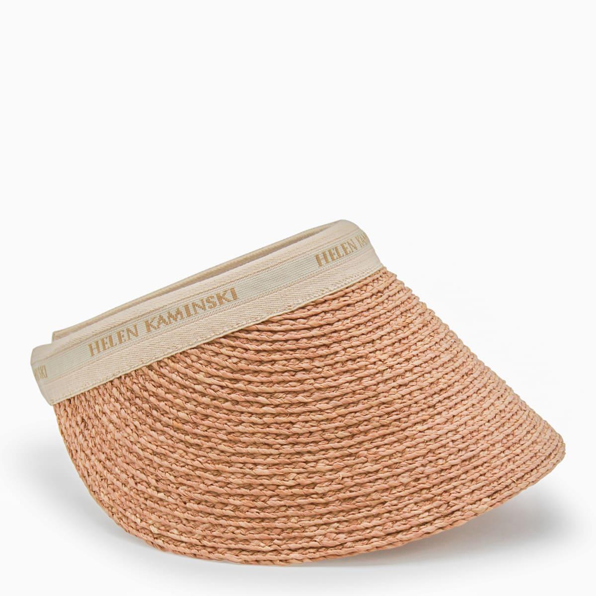 helen kaminski beige raffia hat