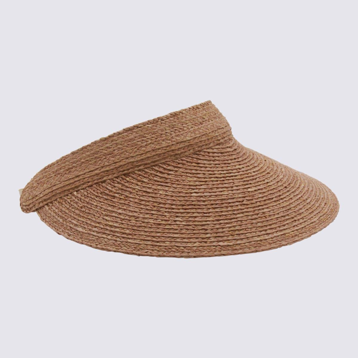 helen kaminski camel raffia hat