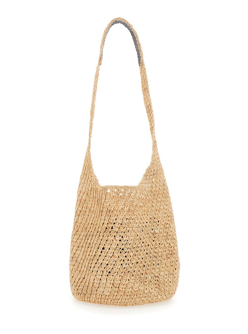 helen kaminski handbag lani raffia crochet sac with natural raffia handles