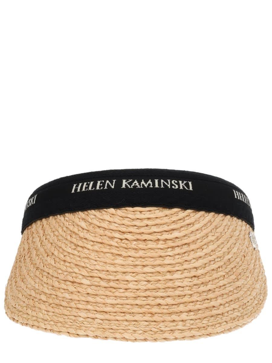 helen kaminski white 8 visor hat