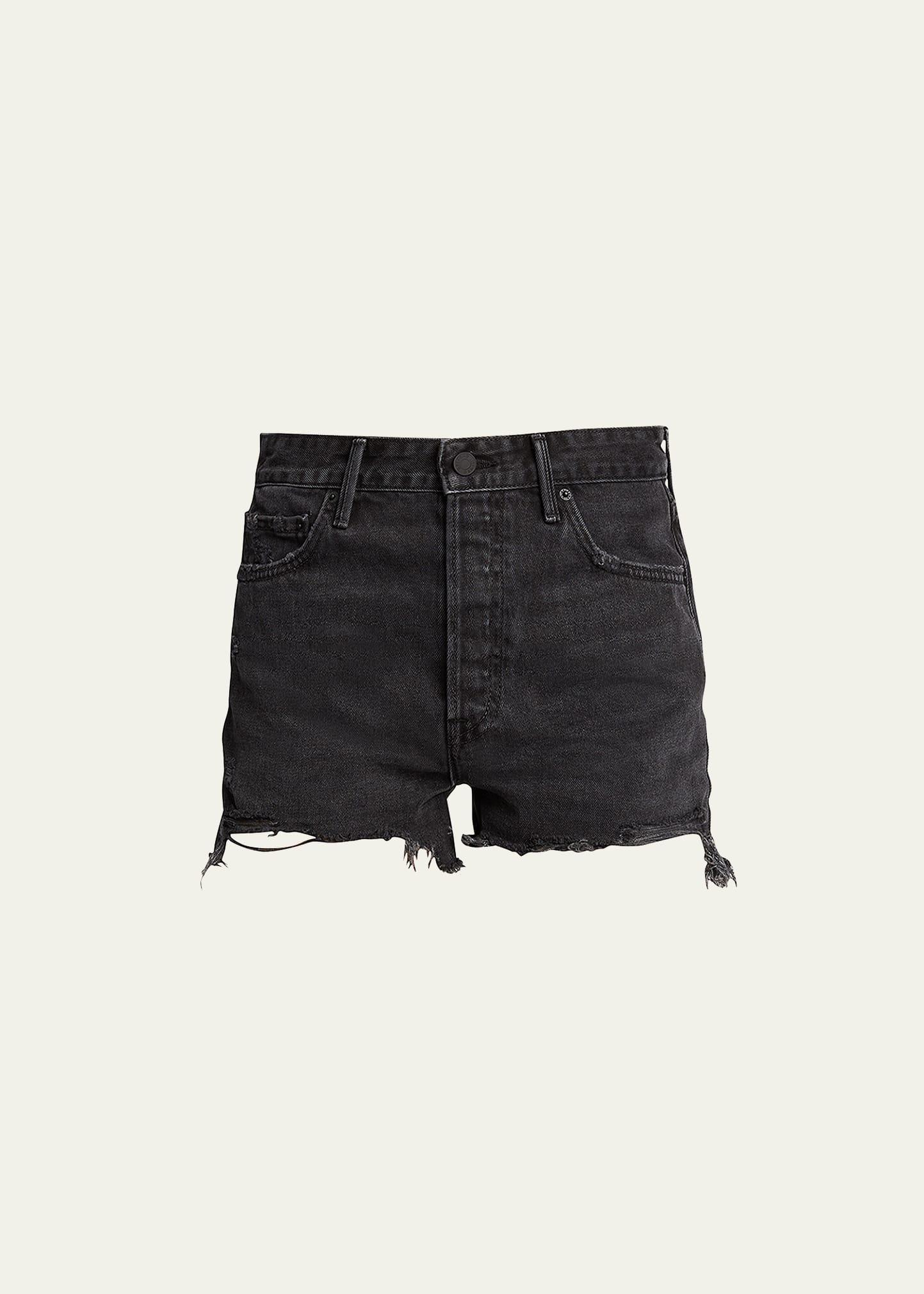 helena high-rise cutoff shorts