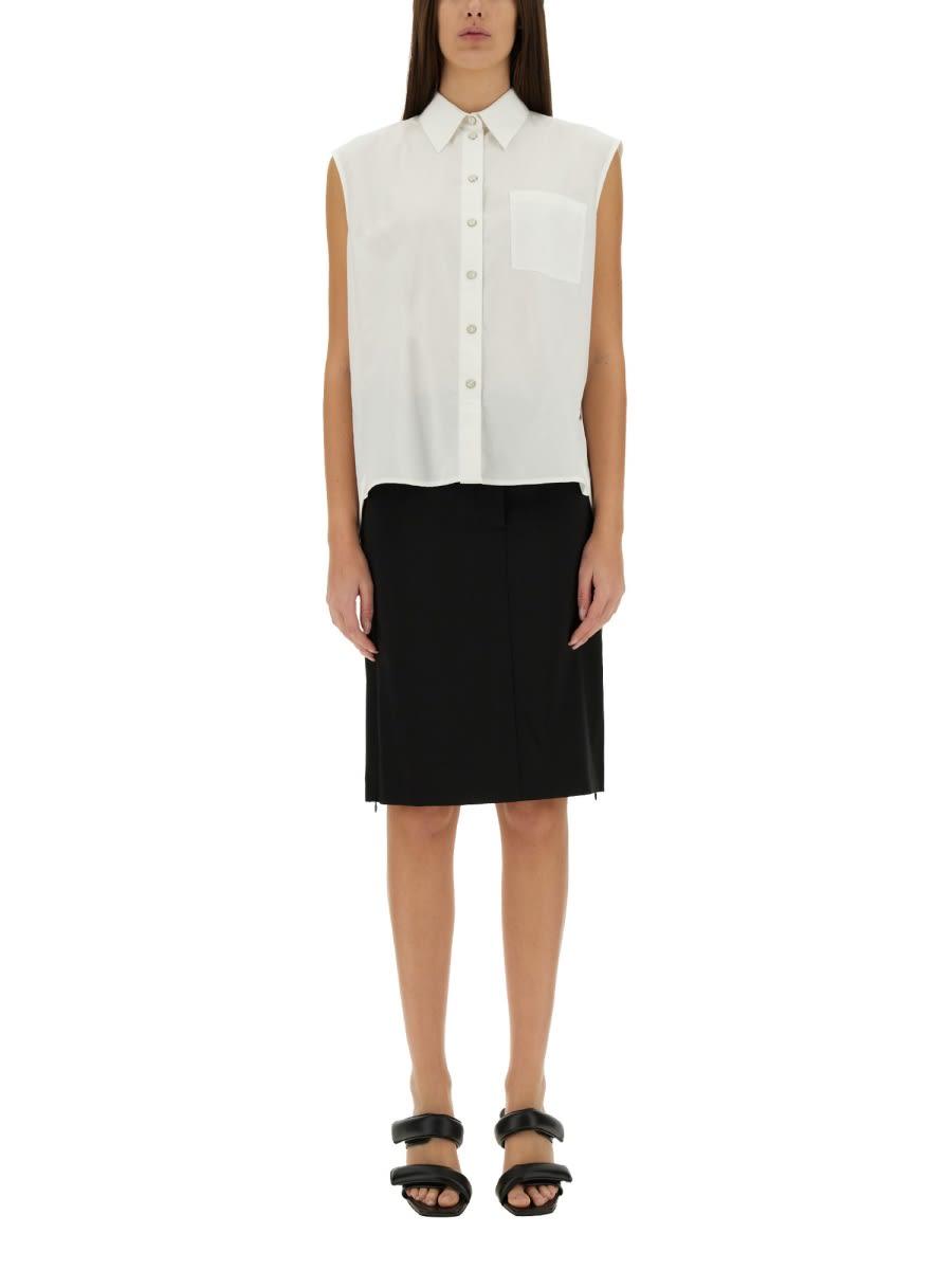 helmut lang apex tail shirt