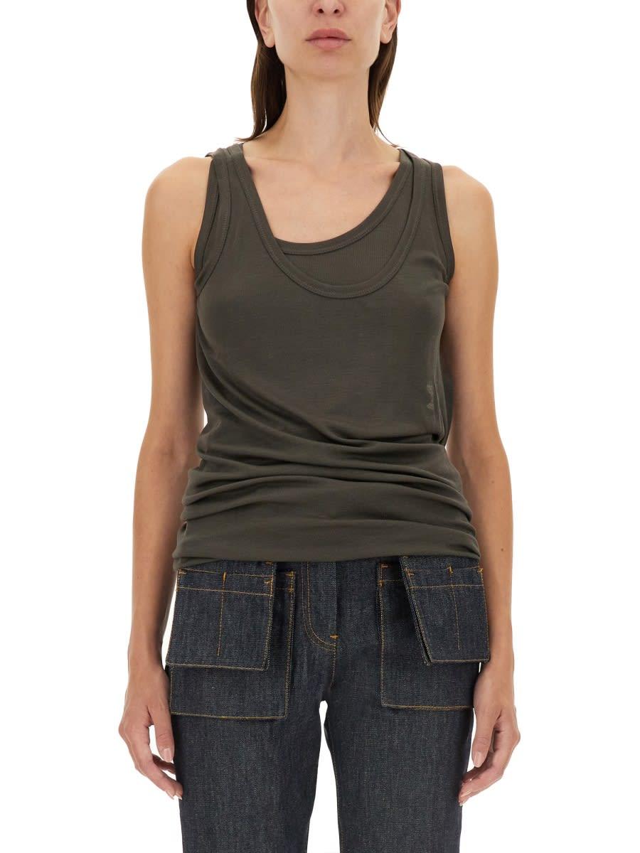 helmut lang convertible camisole dress