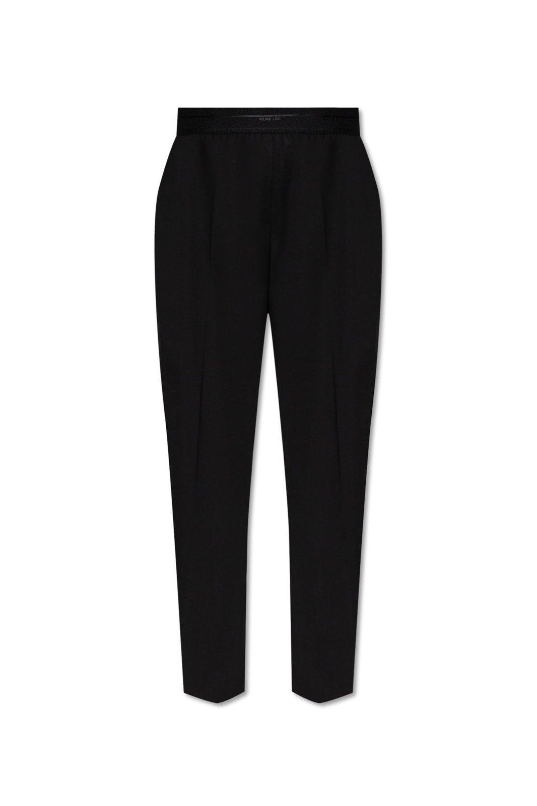 helmut lang elastic waist pants