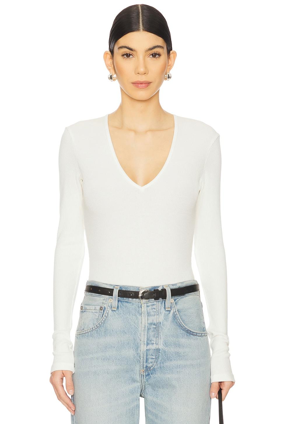 helsa deep v bodysuit