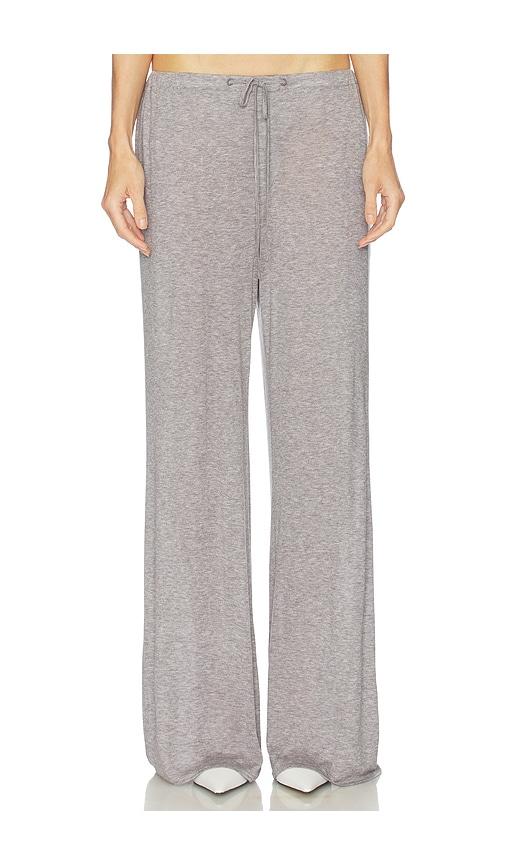 helsa elastic pants in everyday jersey in grey.
