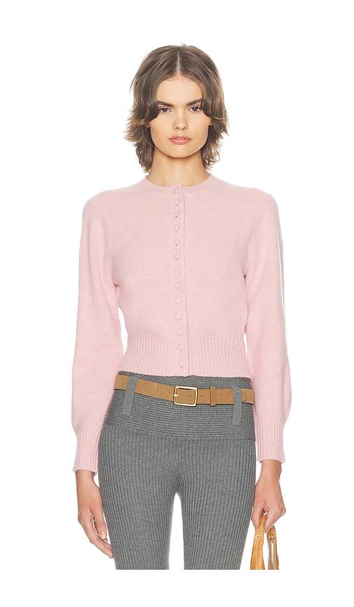 helsa jesebelle cardigan in blush.