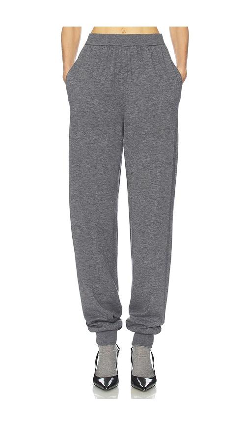 helsa kerstin knit jogger in grey.