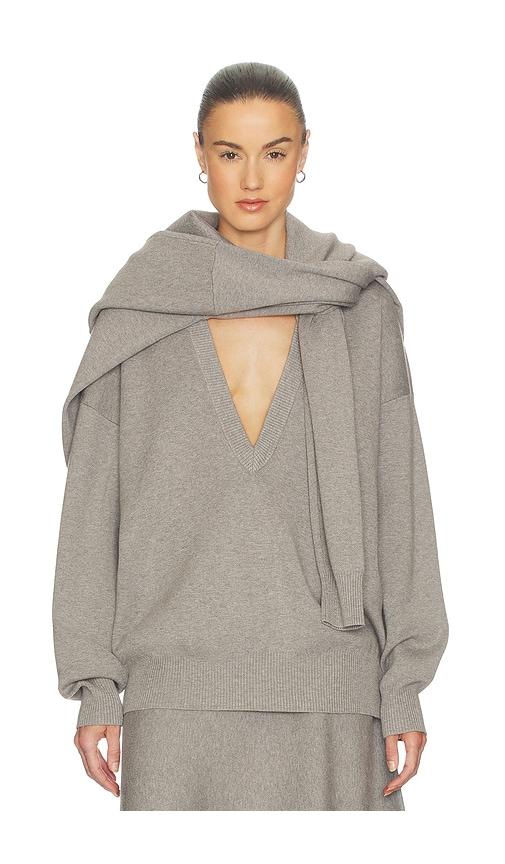 helsa xanthe sweater in grey.