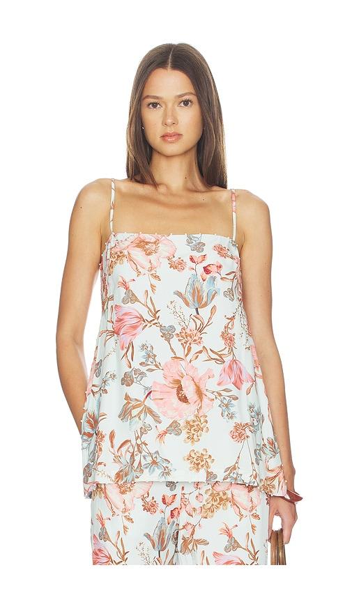 hemant and nandita high slit top in blue.