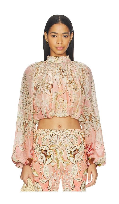 hemant and nandita top in coral.