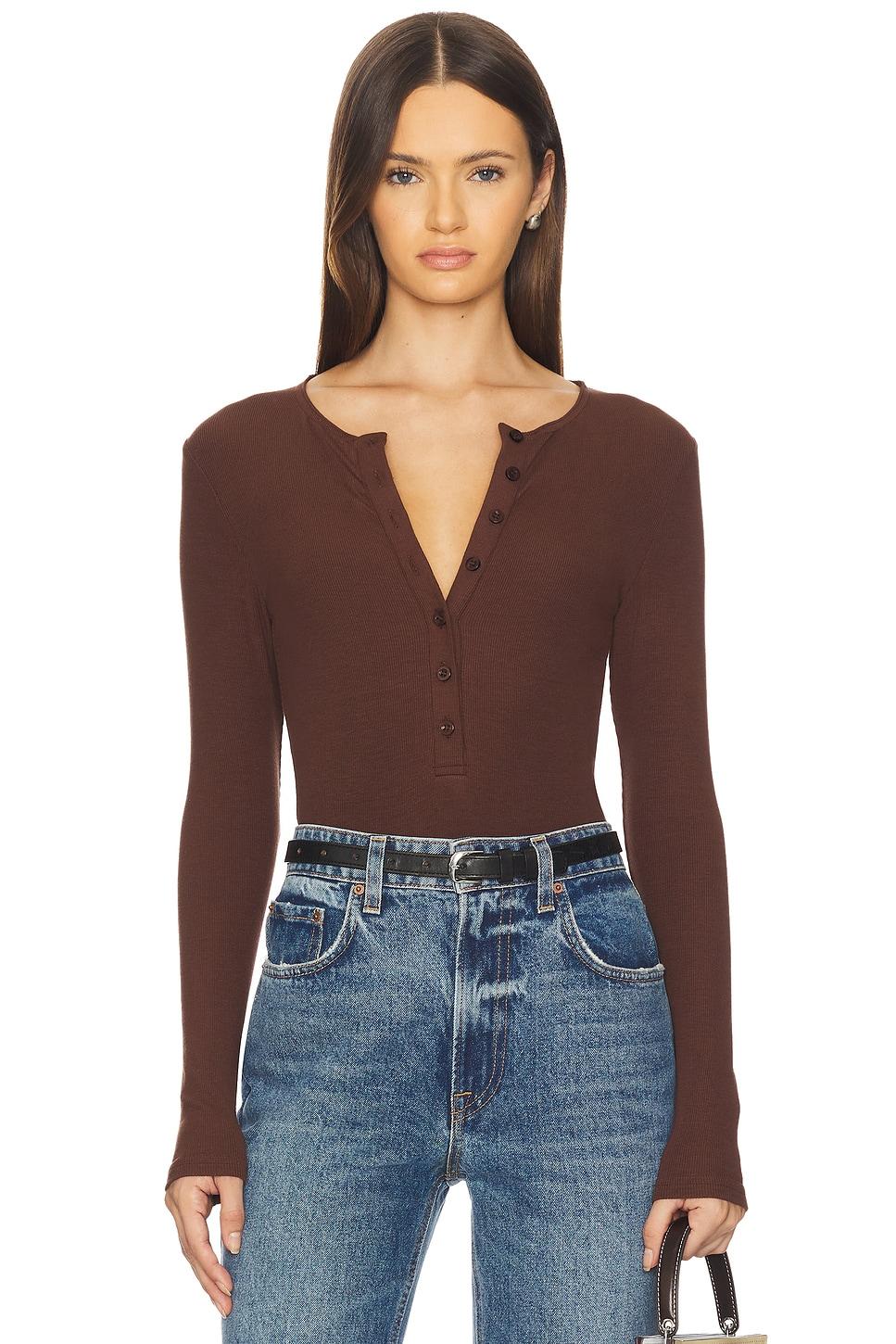 henley bodysuit