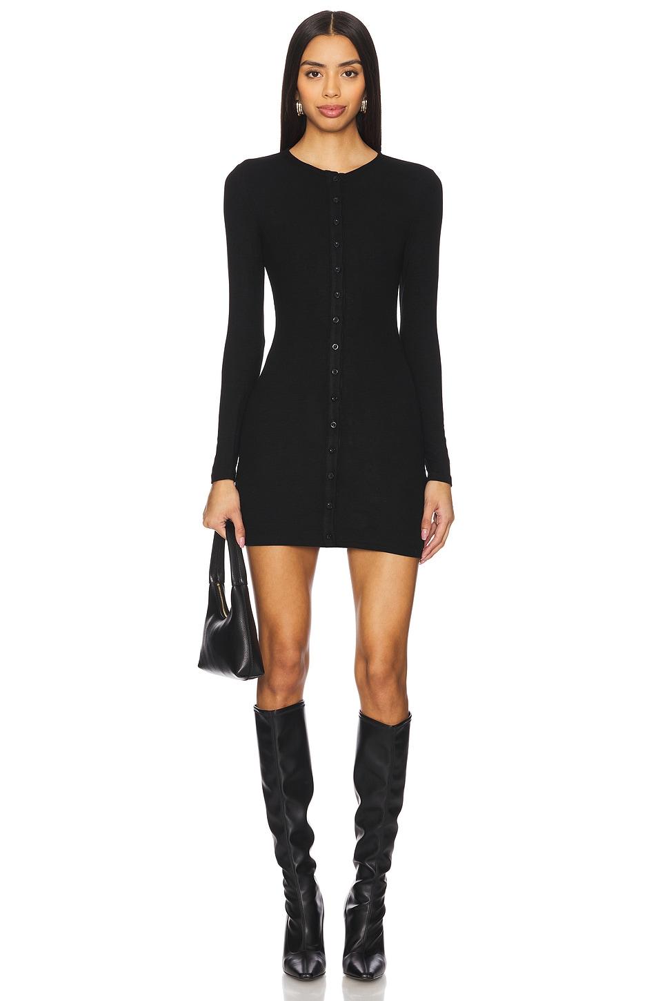 henley mini dress
