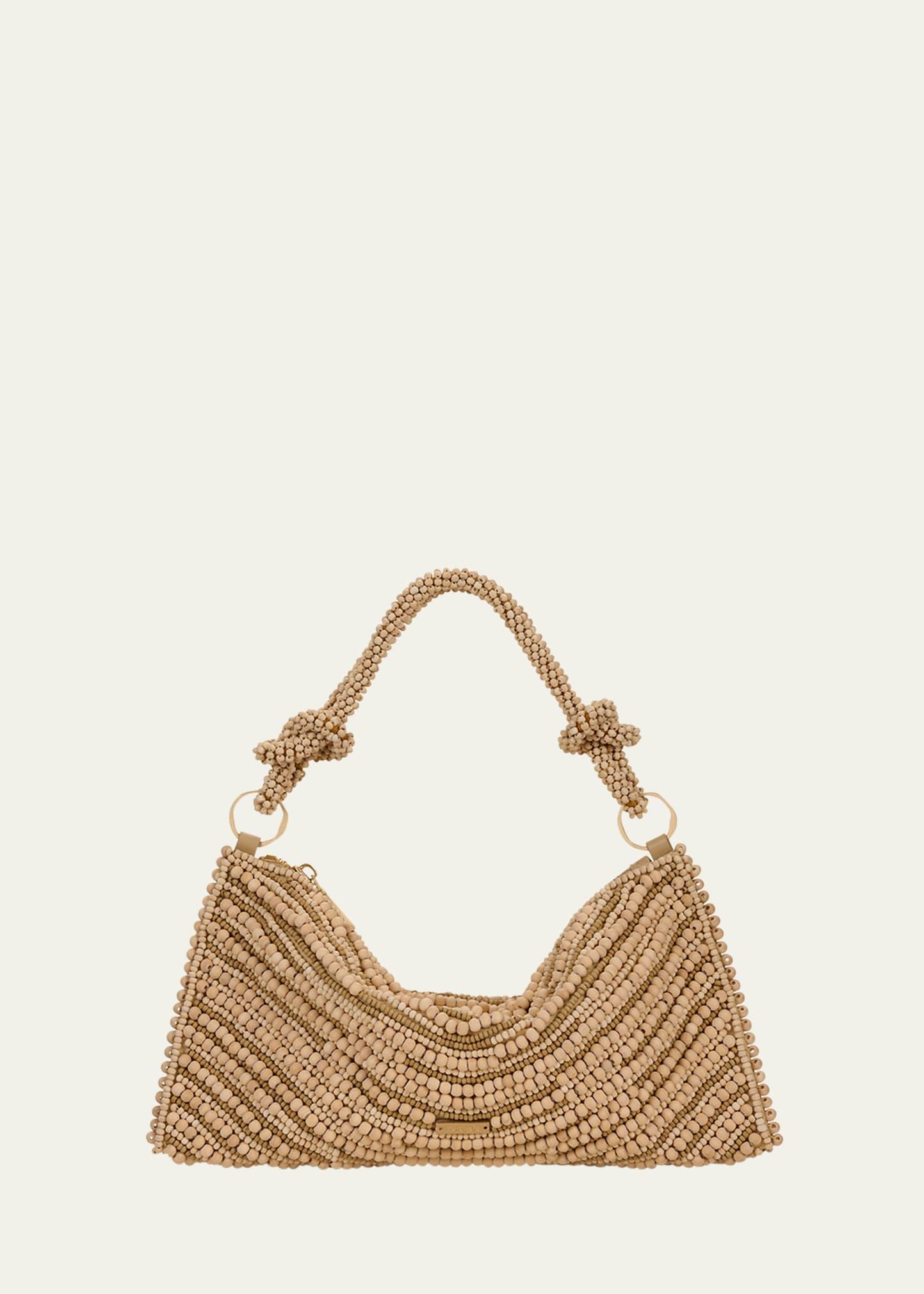 hera nano beaded shoulder bag