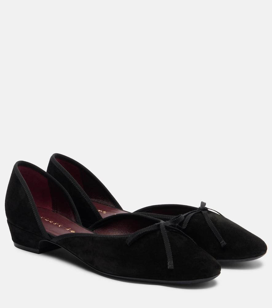herbert levine 24/7 suede ballet flats