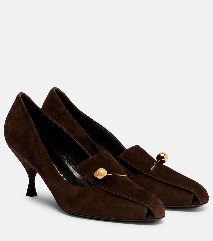 herbert levine aperitif suede pumps