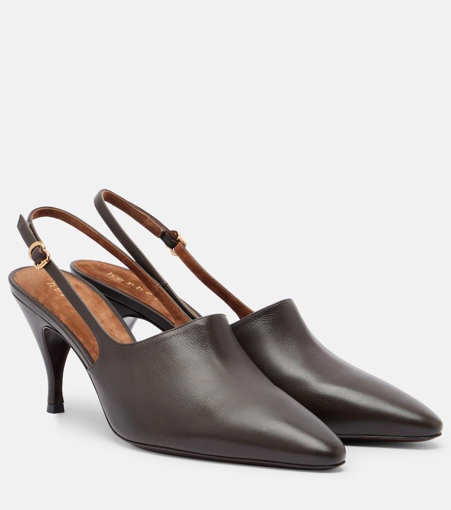 herbert levine cover up 80 leather slingback pumps