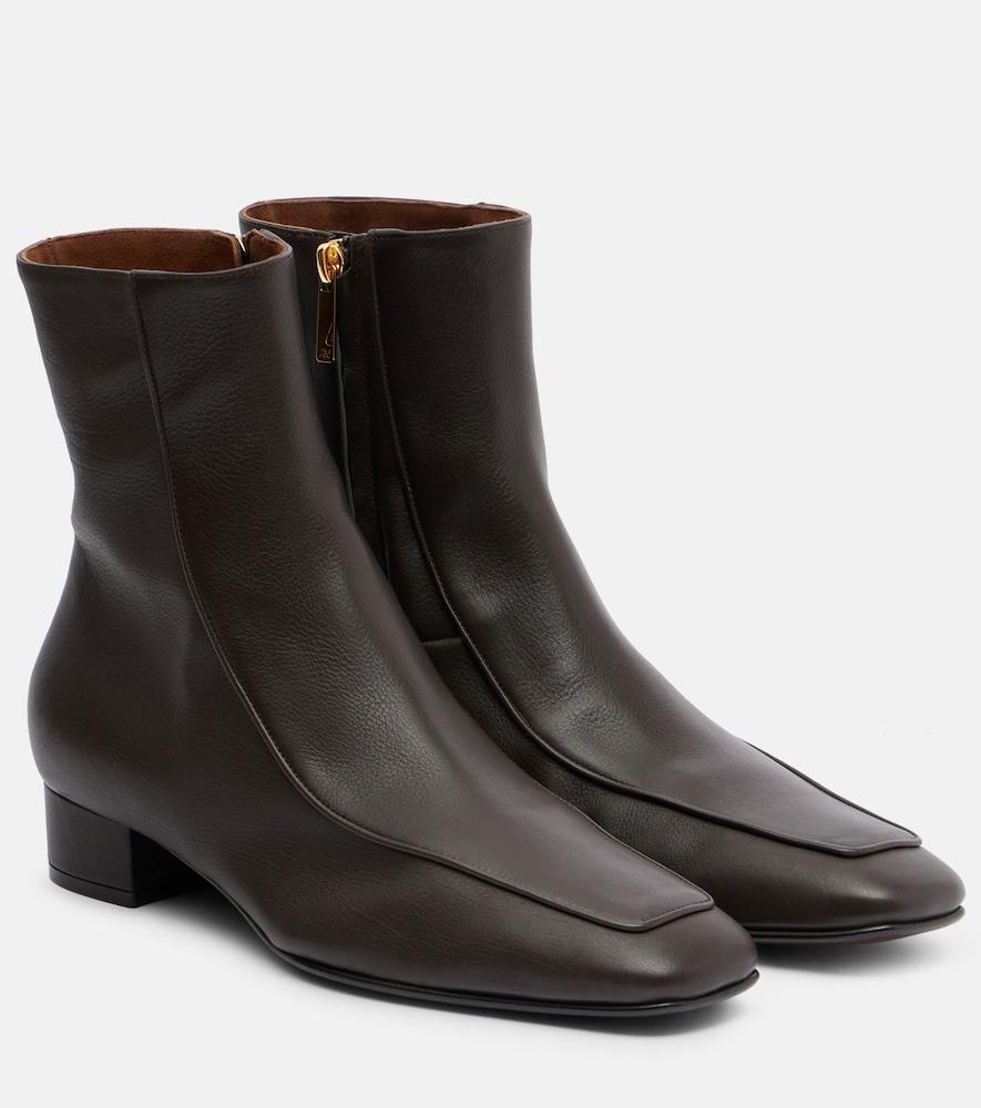 herbert levine shadow ban 30 leather ankle boots