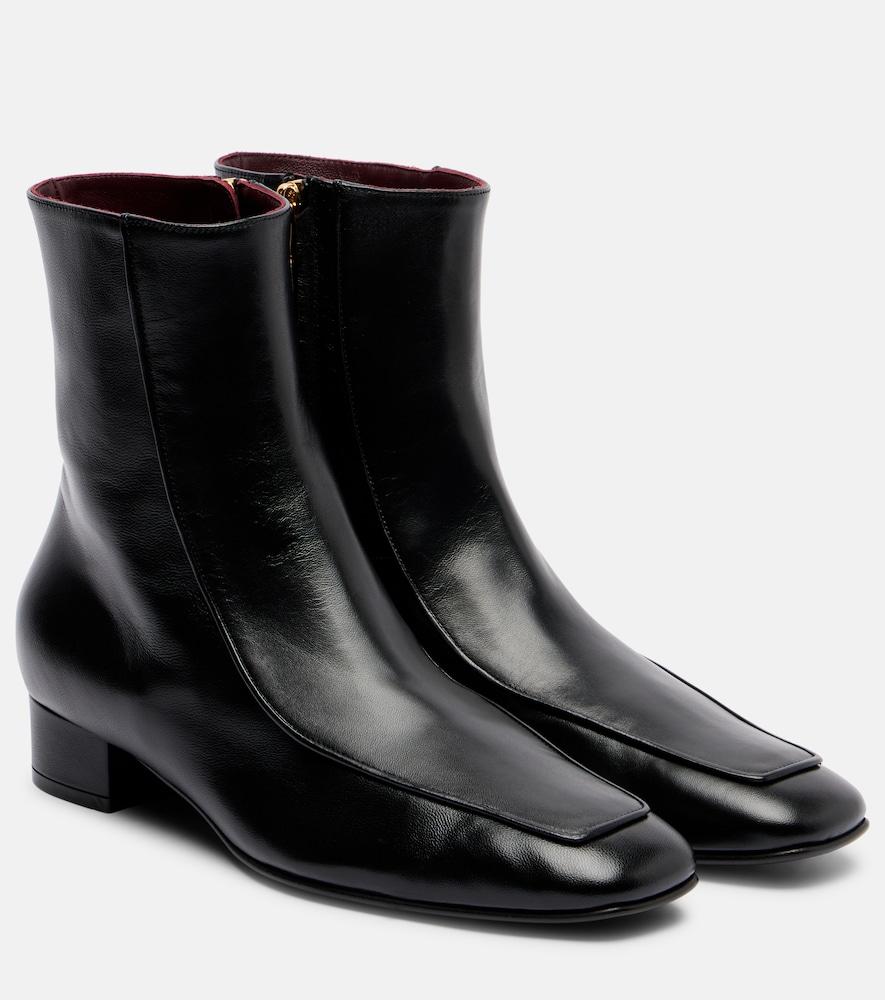 herbert levine shadow ban 30 leather ankle boots