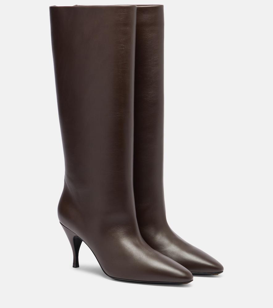 herbert levine silhouette 80 leather knee
