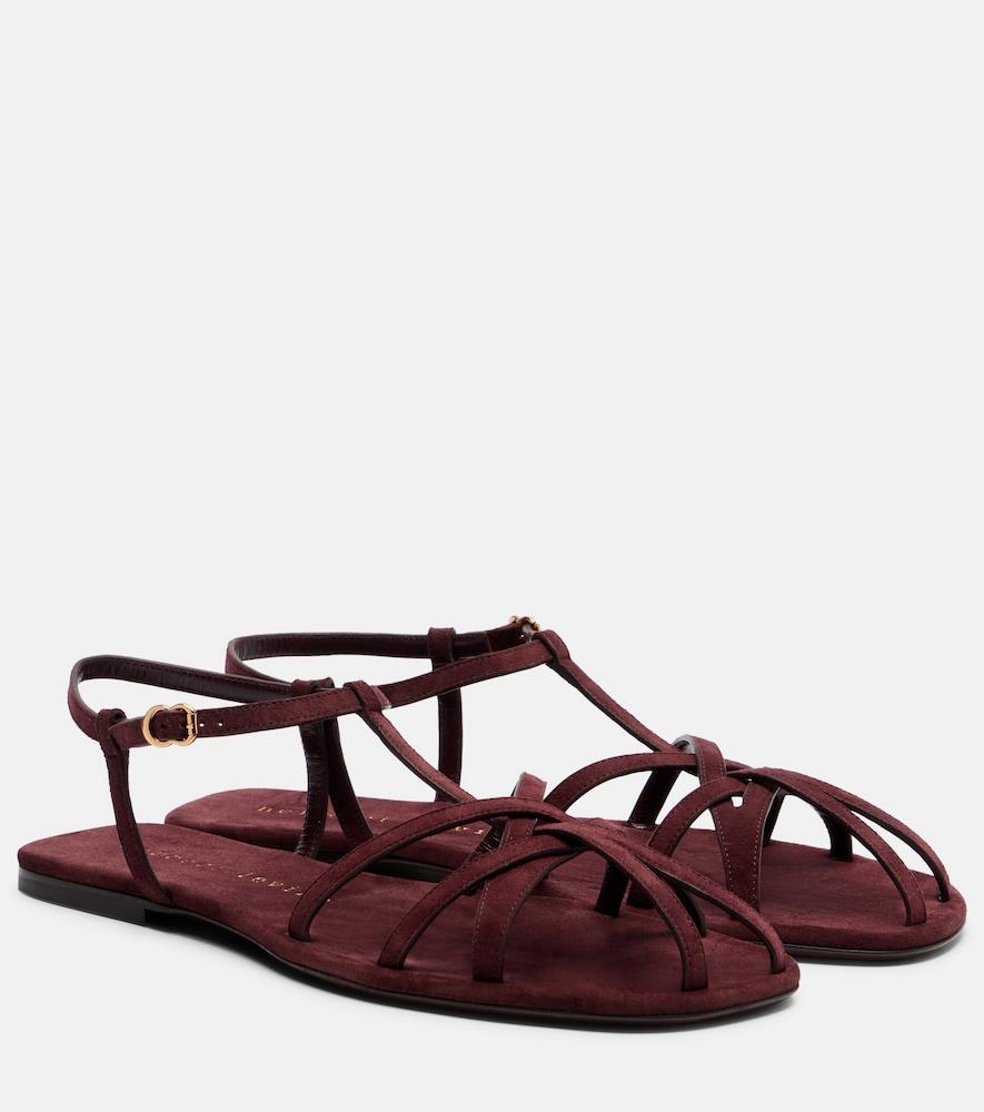 herbert levine the catch suede sandals