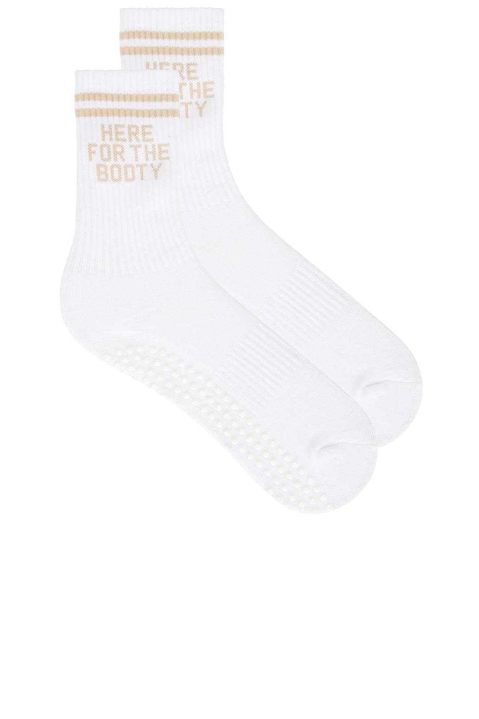 here for the booty grip socks