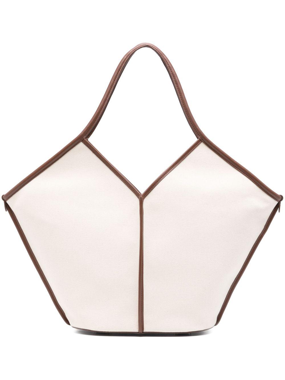 hereu bags beige cotton canvas - women
