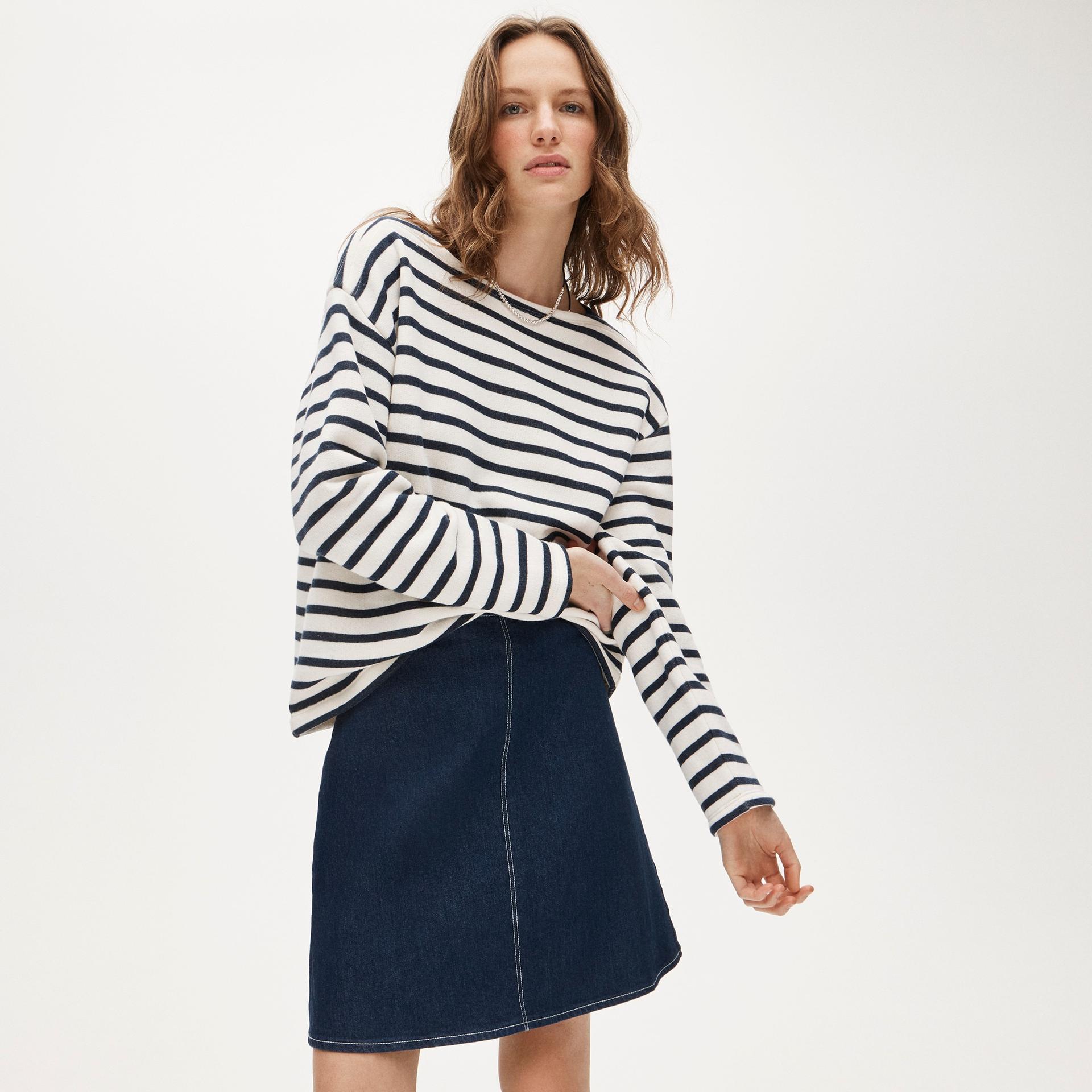 heritage terry boatneck sweatshirt