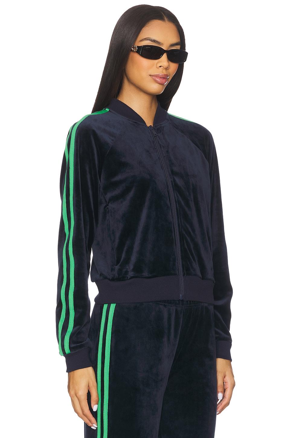 heritage velour bomber