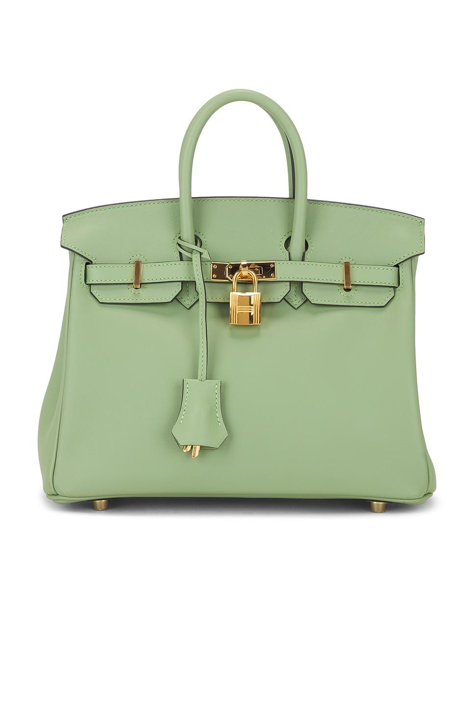 hermes veau swift birkin 25 le tournay handbag