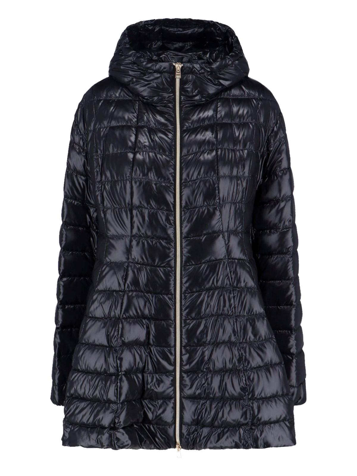 herno "a-shape" down jacket