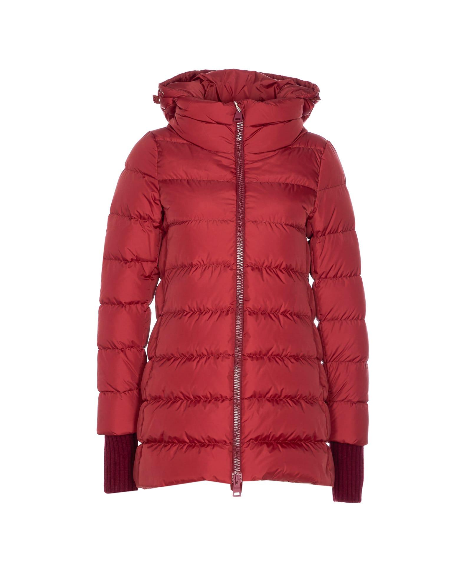 herno a-shape chamonix down jacket