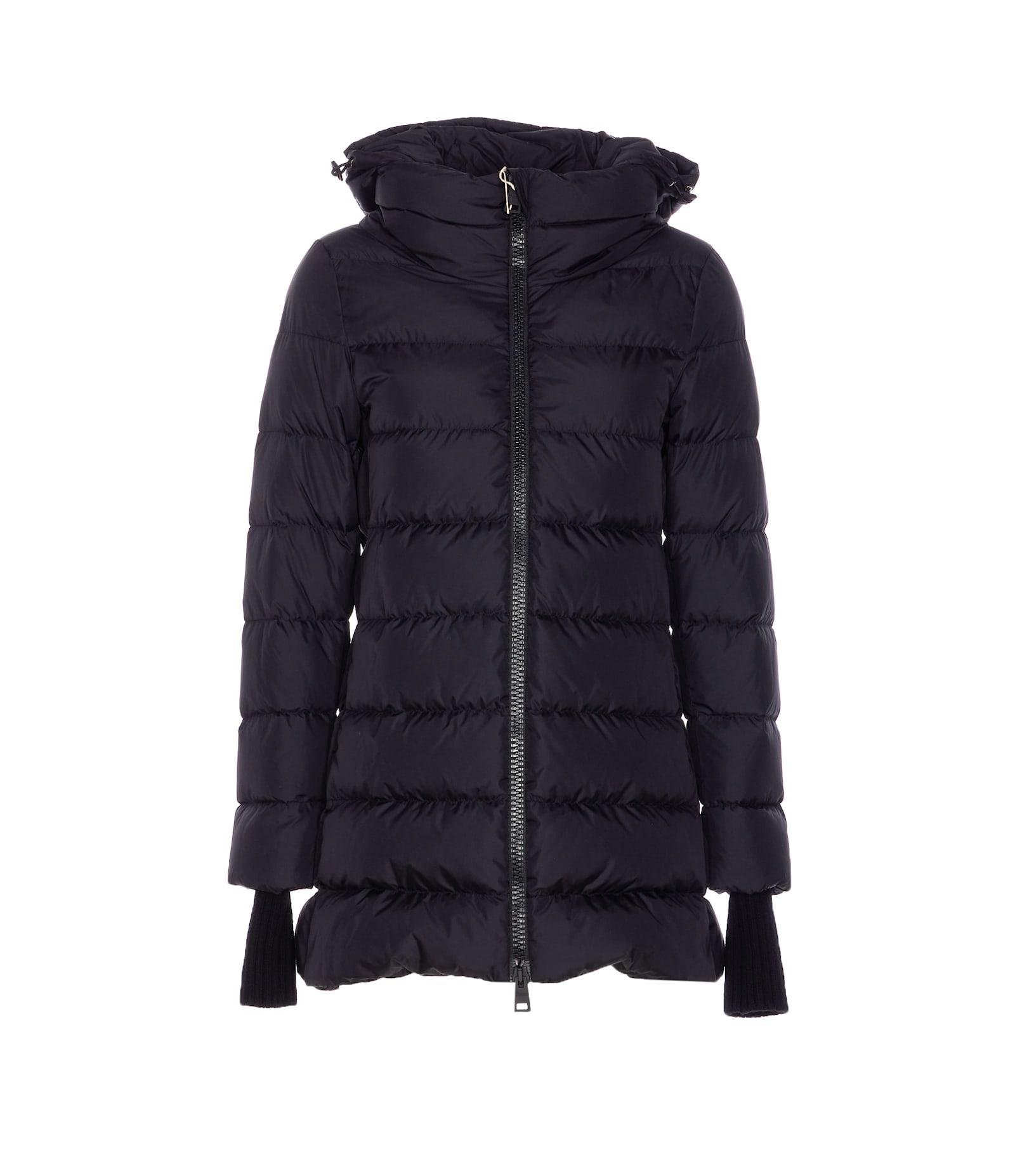 herno a-shape chamonix down jacket